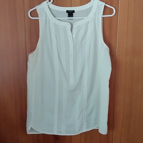 Ann Taylor Sleeveless Blouse - Picture 1 of 4